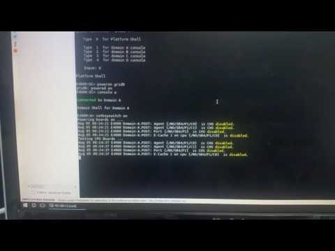 E4900 - Full boot up of the server from my desk