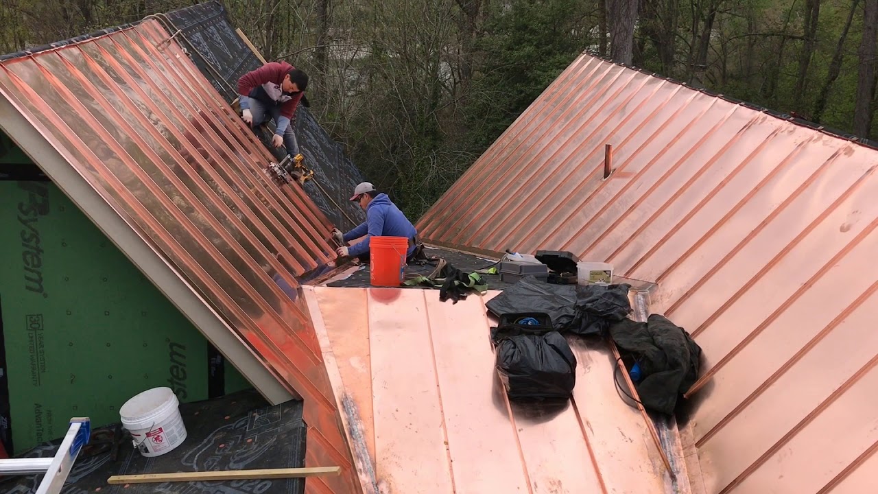 INSTALANDO LÁMINA DE COBRE