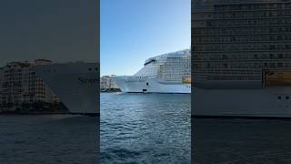Symphony of the Seas departing Miami, Florida! #royalcaribbean #symphonyoftheseas #cruise