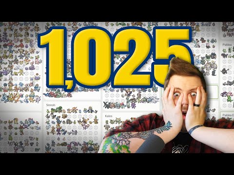 Can I Name ALL 1,025 Pokémon from Memory?