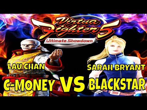 VF5US- C-MONEY VS BLACKSTAR! (Virtua Fighter 5: Ultimate Showdown)- Lau Chan VS Sarah Bryant, FGC.