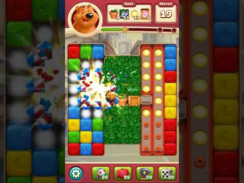 Toon Blast Level 3323 NO BOOSTERS - A S GAMING ✔️