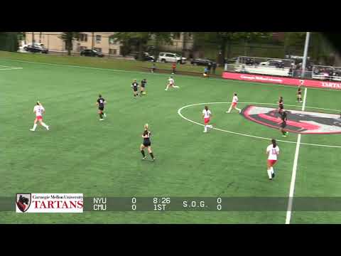 Carnegie Mellon Women's Soccer First Goal vs NYU 10-12-19