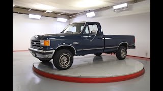 Video Thumbnail for 1989 Ford F150 4x4 Regular Cab