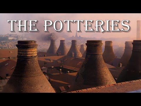 The Potteries Stoke On Trent A Journey Through History Colourized Video