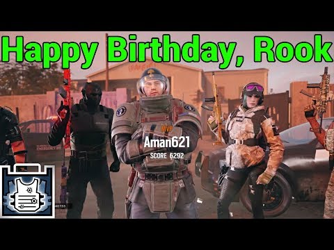 Rook Birthday Challenge - Rainbow Six Siege Wind Bastion