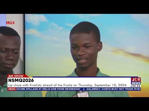 NSMQ2026: Upclose with finalists ahead of the finale on Thursday, September 10, 2026