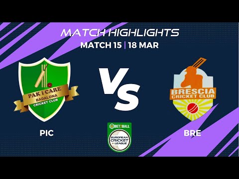 Match 15 - PIC vs BRE | Highlights | Bet2Ball ECL Day 2, Championship Week | ECL22 | ECL22.135