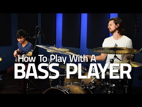 How To Play With A Bass Player - Drum Lesson (Drumeo)