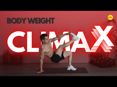 20 min CLIMAX  Bodyweight HIIT Workout