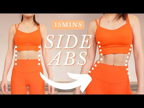 15min Side Abs & Love Handles Workout | 🔥 Lose Muffin Top Fat ⌛️Hourglass Shape