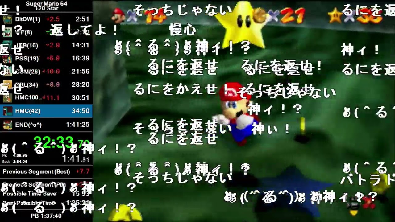 SM64 120 Star - HMC Best Segment 3:53.37 by Batora  (2026-02-27)
