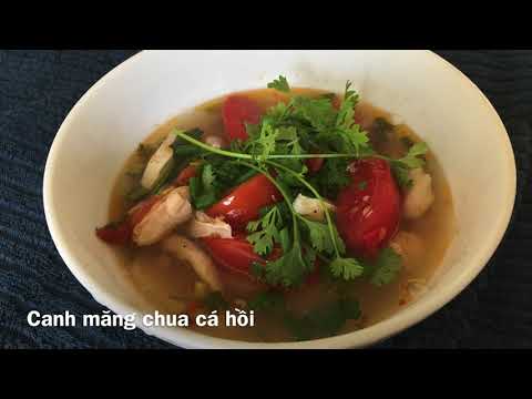 Cá Hồi Nấu Măng Chua
