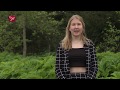 Lorien Kindt met haar gedicht 'Ik'