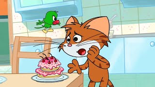 Cat & Keet | "Birthday Party" | Funny Cartoon Video | Chotoonz