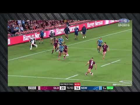 "He's the fastest man on the planet!" from State of Origin Game 3