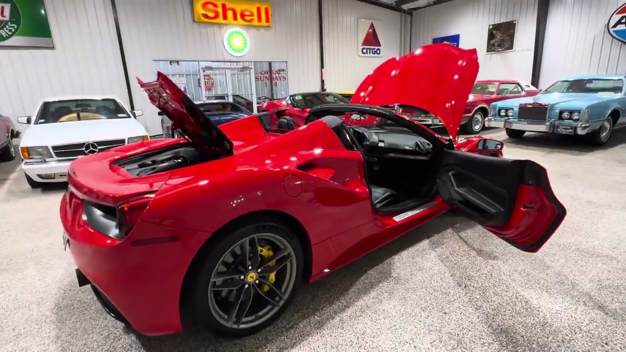 2018 Ferrari 488 Spider Interior Review! Super Nice Example ...