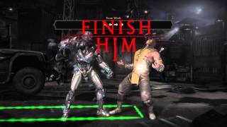 Mortal Kombat XL - Triborg Stage Fatality
