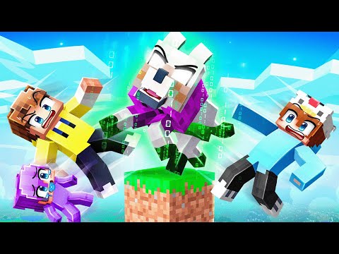 I Pretended to be a DOG Then Used HACKS on One Block!