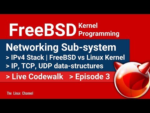 0x7 FreeBSD Networking Sub-system | netinet IPv4 Stack | IPv4, TCP, UDP Data-structures | Ep3
