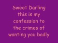Between the trees - Darlin with lyrics 