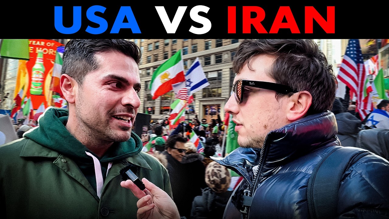 Iranians in NYC Rally for Trump