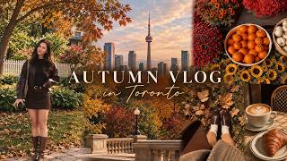 an autumn vlog in toronto, canada 🍁
