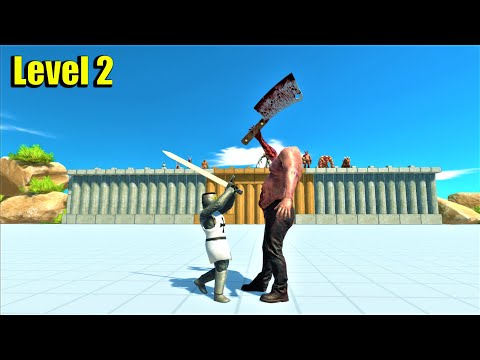 Level 2 ancient humans vs infernals animal revolt battle simulator