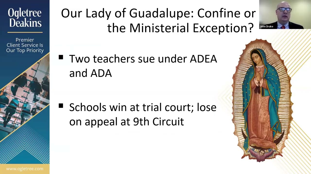 Thumbnail for video Religious Freedom and Other Hot Topics in Employment Law