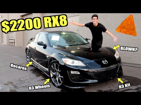 Kaufen Sie einen SELTENEN Mazda RX-8 „R3“ für 2.200 $ UNBESICHTIGT bei einer Unfallauktion!