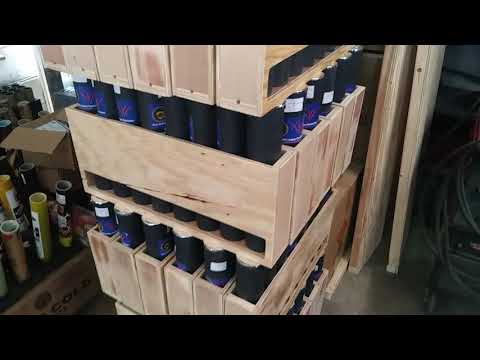 9 Case 62mm 1.4pro Shells Racked Up