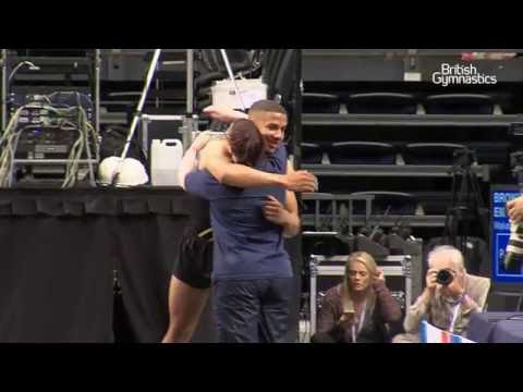 Elliott Browne SILVER Tumbling Senior Finals 2016