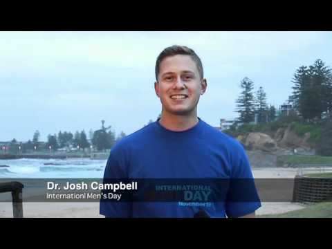 International Men's DAy   Dr  Josh Campbell
