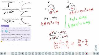 Eğitim Vadisi 11.Sınıf Fizik 7.Föy Bir Boyutta Sabit İvmeli Hareket 2 (Limit Hız Kavramı) Konu Anlatım Videoları