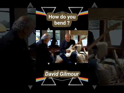 David Gilmour about his bending style 👌
