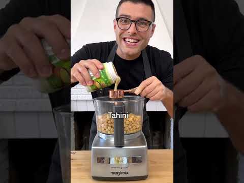 Chickpea Hummus | tips for making hummus extra creamy