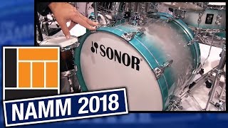 L&M @ NAMM 2018: Sonor Drums