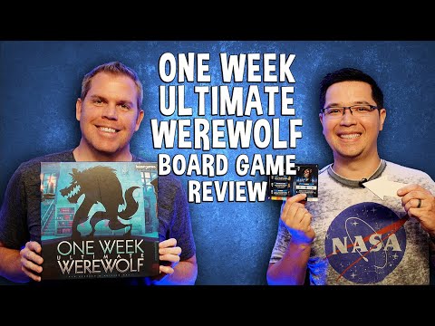 Review of One Week Ultimate Werewolf - Hidden Identity Werewolf Board Game