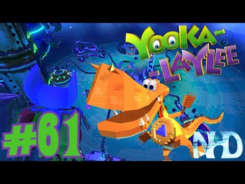 Let's Play Yooka-Laylee (pt61) Galleon Galaxy - Rextro (Up' N Nova)