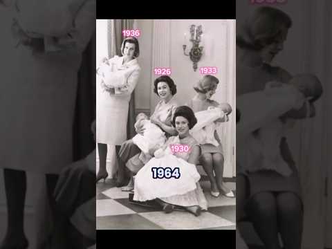Queen Elizabeth II | princess Alexandra | princess Margaret in 1964 #britishroyalfamily