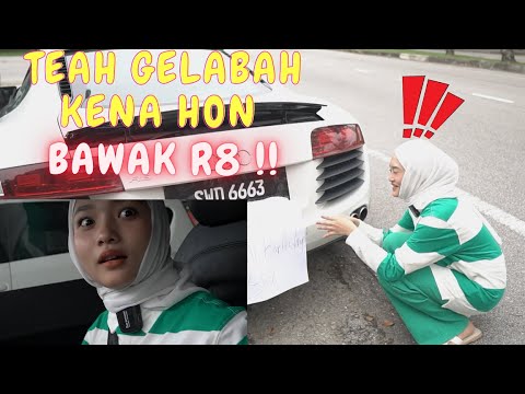 TEAH GELABAH KENA HON BAWAK R8 !! - PRANK HON 3 KALI BIRTHDAY !!