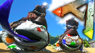Ark Survival Evolved Ep22 - POLKA-DOT FROGS! - Beezlebufo Taming, Swamp Biome Fun Gameplay