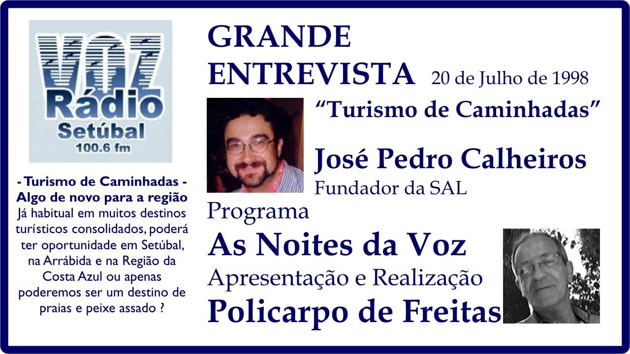 SAL na Radio Voz de Setubal   20 de Julho de 1998