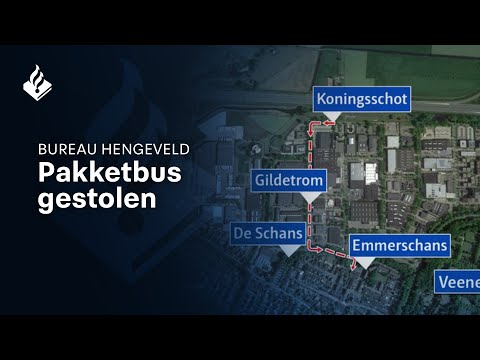 Veenendaal - koerier beroofd van bus