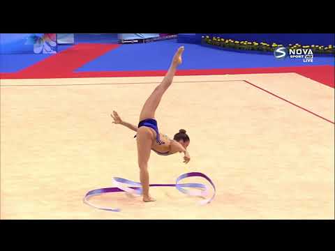 Eleni Kelaiditi (GRE) Ribbon Q - European Championships 2021