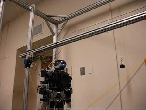 KHR-1HV Kondo on a Cable Driven Locomotion Interface