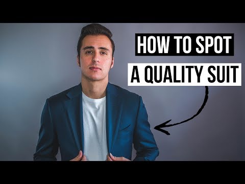 Tips On How To Identify A Quality Men's Suit Over A Cheap Suit