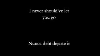 Saliva -  Never should've let you go - español/english