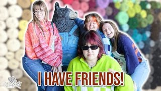 My Yarn Friends Pay A Visit | PassioKnit Vlog