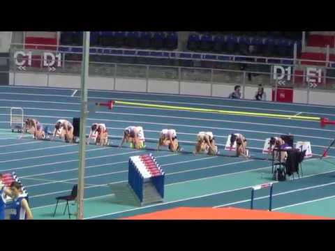 60m kobiet bieg 3 - Toruń 27.01.2018